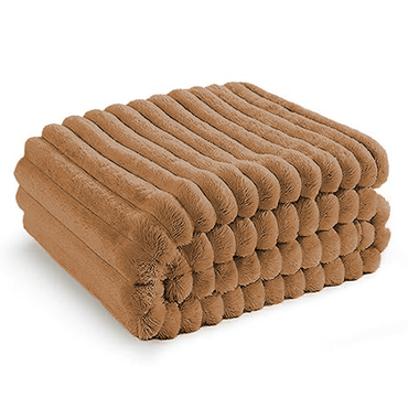 Cobertor Zanjas King Size Café