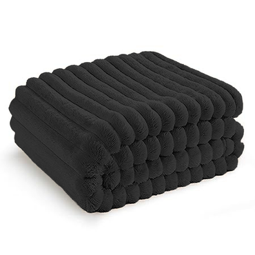 Cobertor Zanjas Matrimonial Black