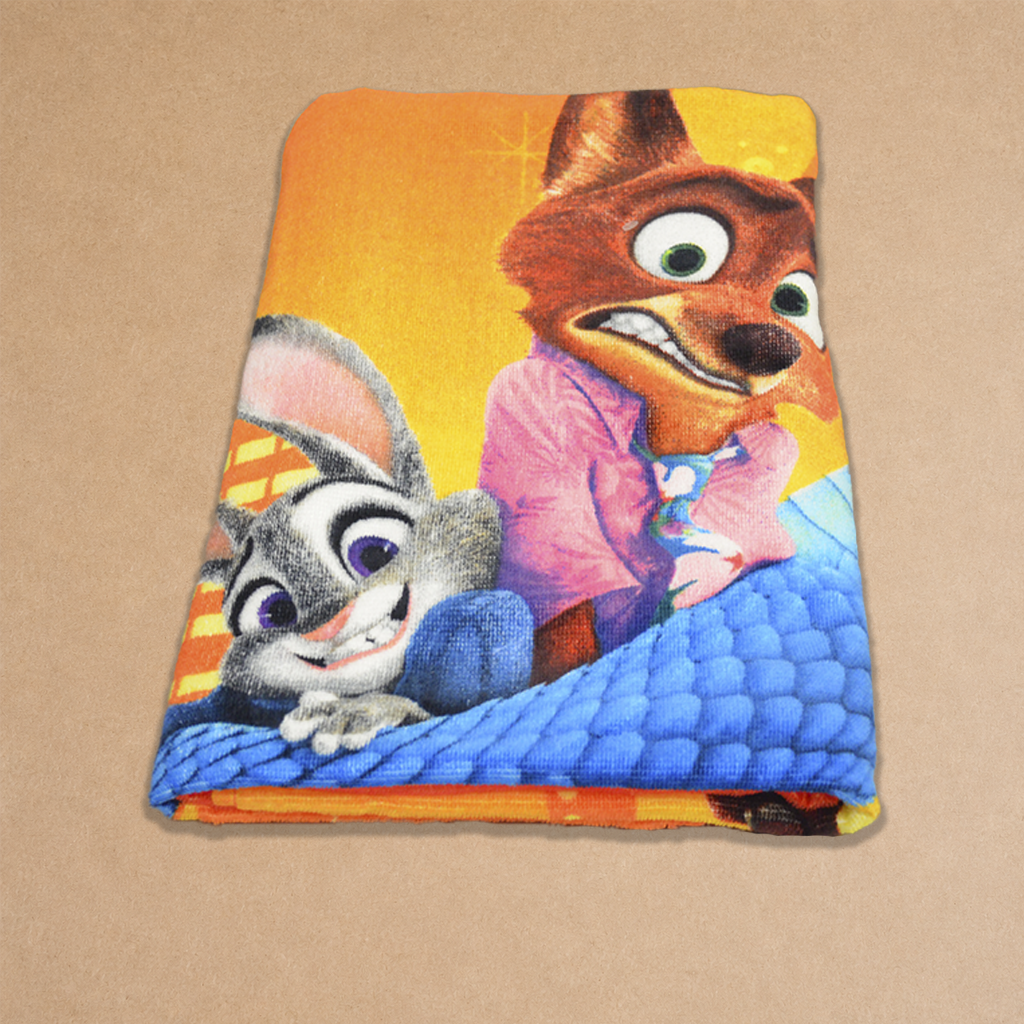 TOALLA 1/2 BAÑO ZOOTOPIA 2