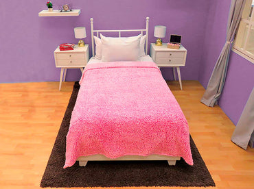 Cobertor Individual Nevado Rosa