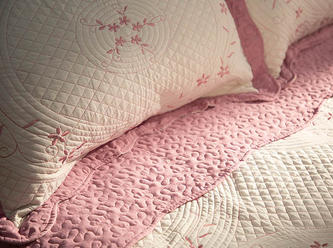 Colcha Matrimonial Buti Yanni Pink