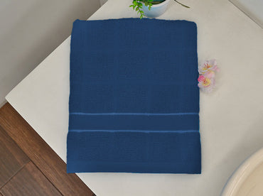 Toalla Medio Baño Domino Azul Cobalto