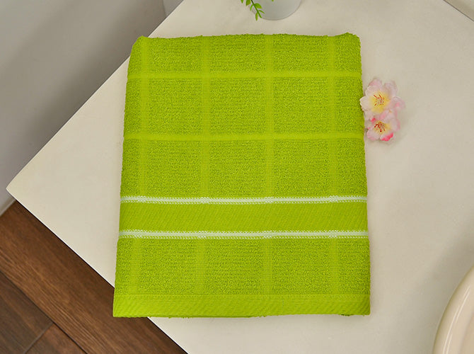 Toalla Medio Baño Domino Verde