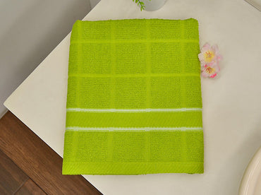 Toalla Medio Baño Domino Verde