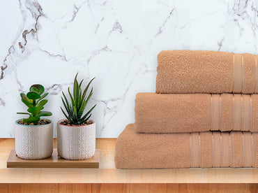 Toalla Pachona Medio Baño  Beige