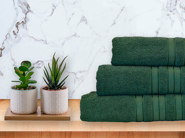 Toalla Pachona Medio Baño  Verde